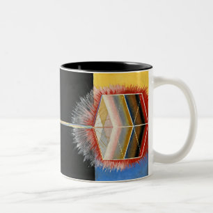 The Dove, 1915 by Hilma af Klint Two-Tone Coffee Mug