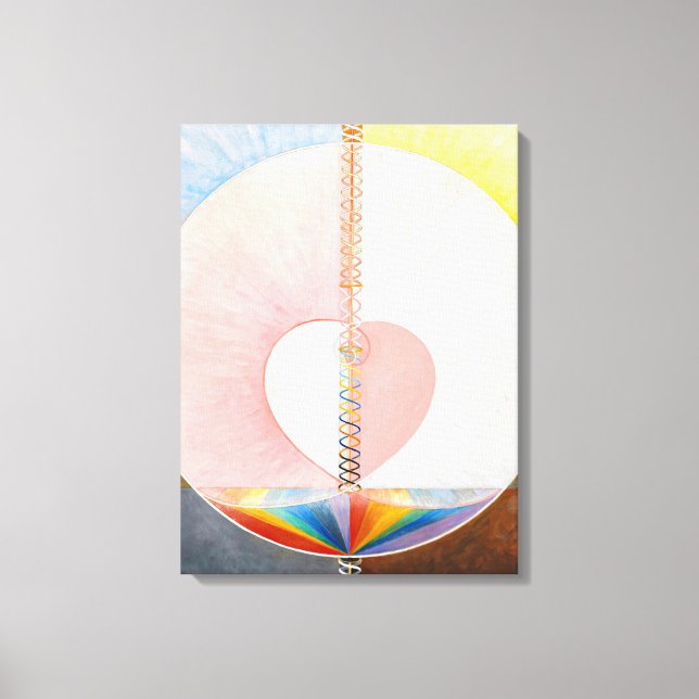 The Dove by Hilma af Klint Canvas Print (Front)