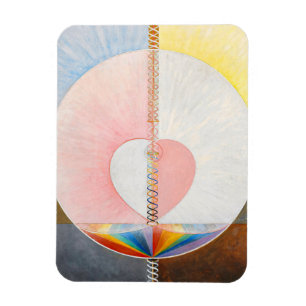 The Dove by Hilma af Klint Magnet