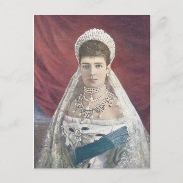 The Dowager Empress Of Russia Postcard (Front)