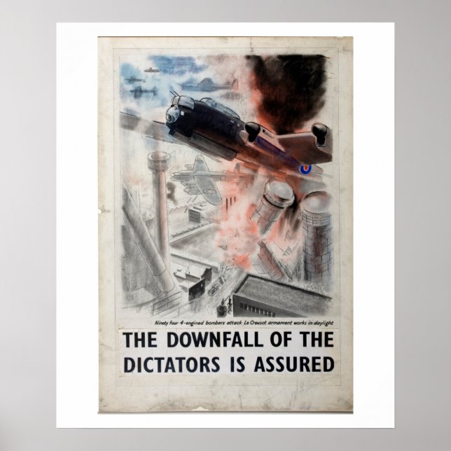 The downfall of the Dictators is_Propaganda Poster (Front)