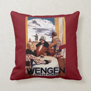 The Downhill Club Promotional Poster Cushion