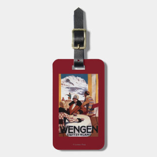 The Downhill Club Promotional Poster Luggage Tag