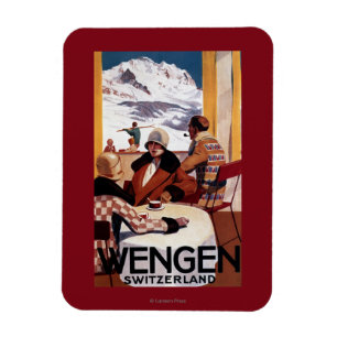 The Downhill Club Promotional Poster Magnet