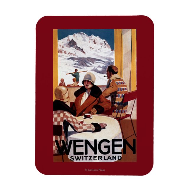 The Downhill Club Promotional Poster Magnet (Vertical)