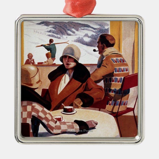 The Downhill Club Promotional Poster Metal Tree Decoration (Front)