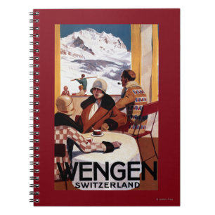 The Downhill Club Promotional Poster Notebook