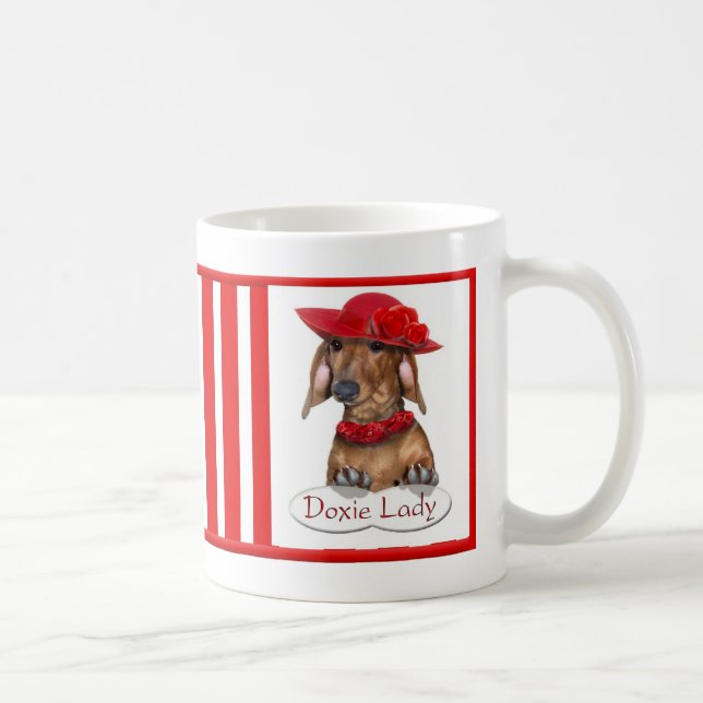 The Doxie Lady Mug (Right)