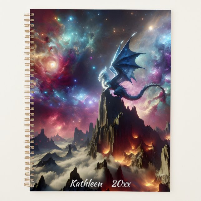 The Dragon and The Stars Planner (Front)