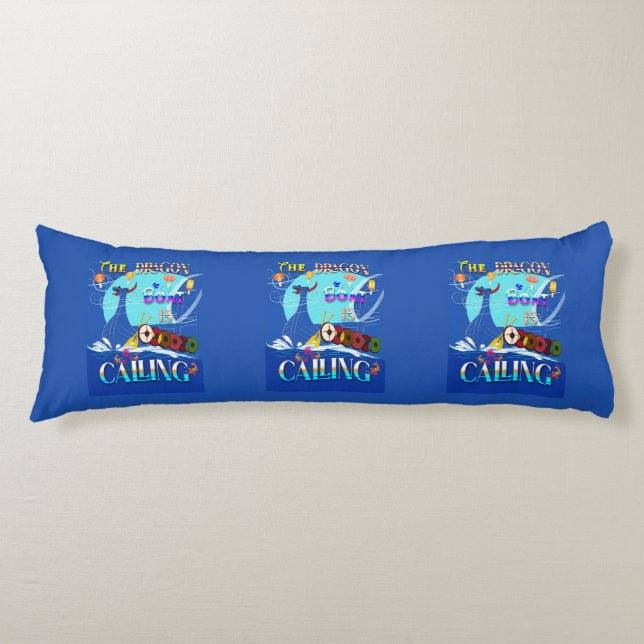 The Dragon Boat Is Calling Body Cushion (Front)