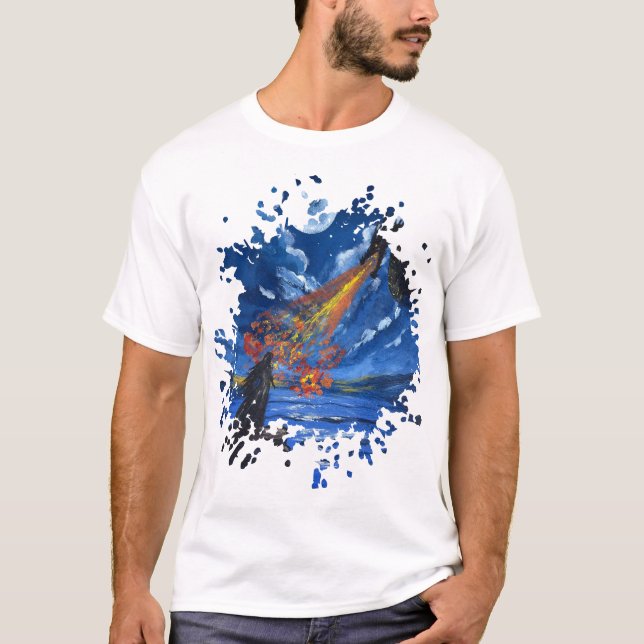 The dragon- Handmade artwork  T-Shirt (Front)