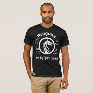 The Dragon Is My Spirit Animal Dragon Lover T-Shirt