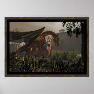 The Dragon Keeper By Michelle Wilder Poster