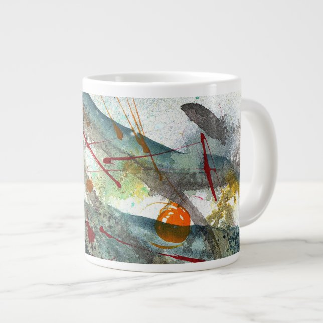 The Dragon Large Coffee Mug (Front Right)