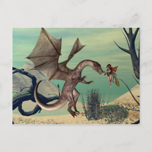The dragon postcard