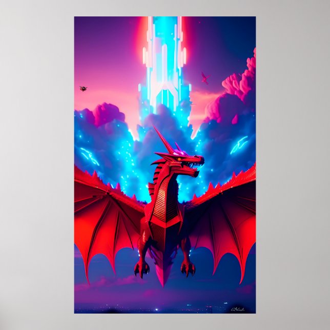 The Dragon Starship Poster (Front)