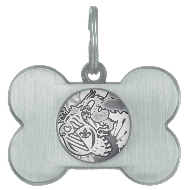 The_Dragon_Strikes Pet Tag (Front)