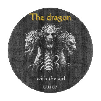 The Dragon with the Girl Tattoo – Funny Dark  Cutting Board