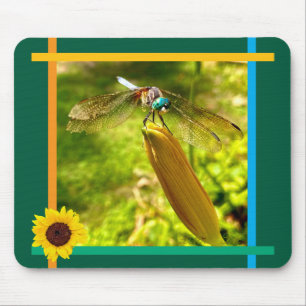The dragonfly mousepad. mouse mat