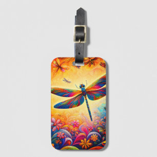 The Dragonfly's Journey Luggage Tag