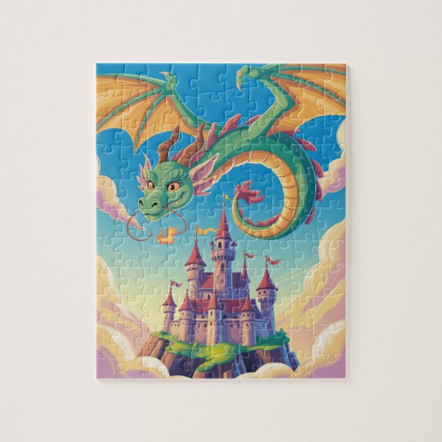 The dragons Castle Puzzle (Vertical)