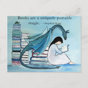 The Dragon's Favourite Book Postcard