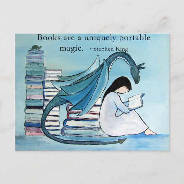 The Dragon's Favourite Book Postcard (Front)