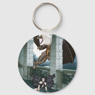 The Dragon's Lair Key Ring