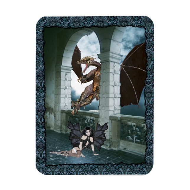 The Dragon's Lair Magnet (Vertical)