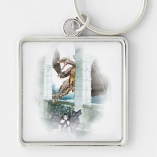 The Dragon's Lair Vignette Key Ring