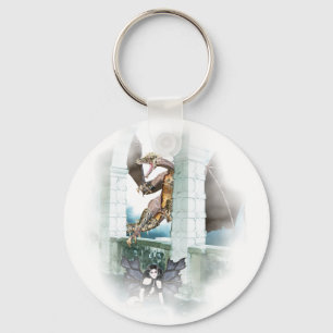 The Dragon's Lair Vignette Key Ring