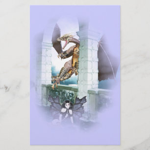 The Dragon's Lair Vignette Stationery