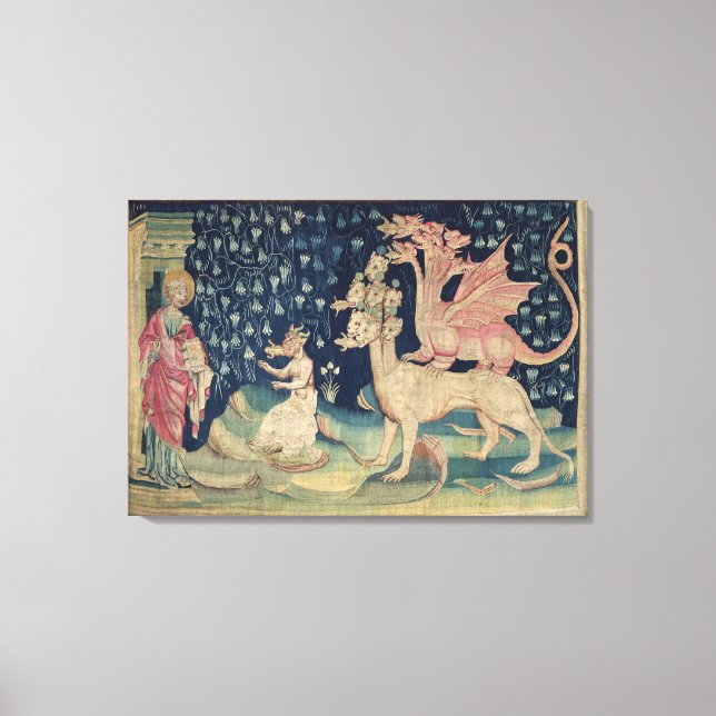 The Dragons Vomiting Frogs Canvas Print (Front)