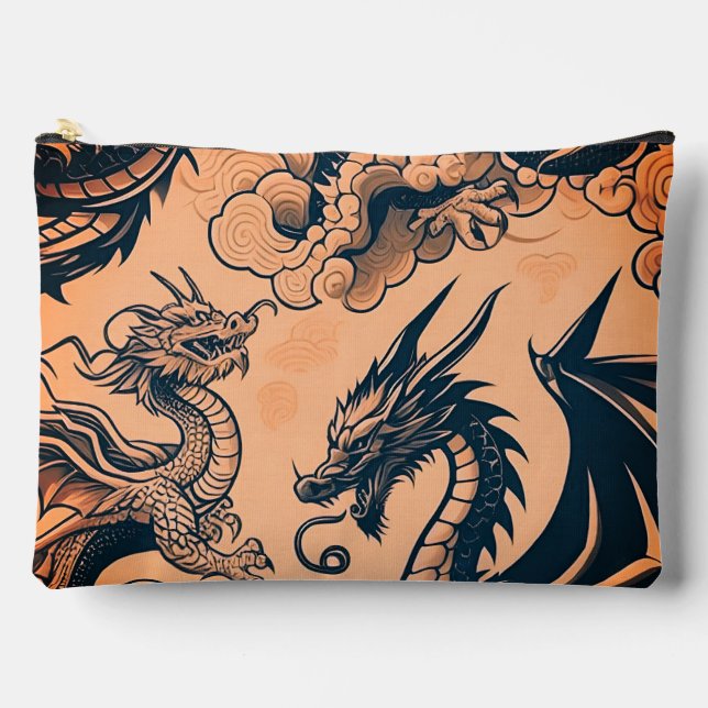 The Dragons War Orange Skies Accessory Pouch (Front)