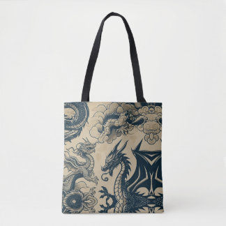The Dragons War Tote Bag