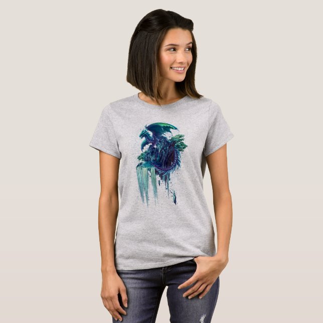 The Dragon's Waterfall T-Shirt (Front Full)