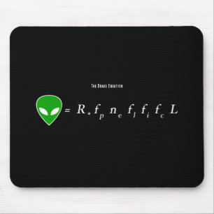 The Drake Equation Mouse Mat