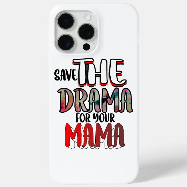 The Drama  Case-Mate iPhone Case (Back)