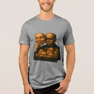 The Drawer of Faces Tri-Blend Shirt