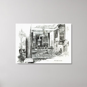 The Drawing Room, Osborne House Canvas Print