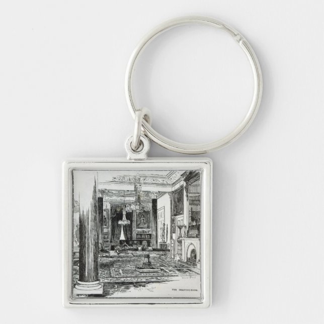 The Drawing Room, Osborne House Key Ring (Front)