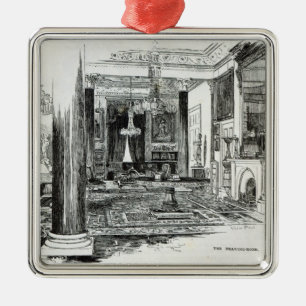 The Drawing Room, Osborne House Metal Tree Decoration