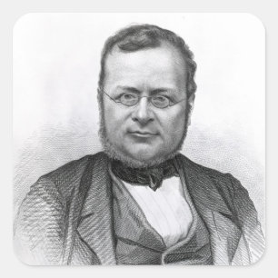 The Drawing-Room Portraits of Emminent Square Sticker