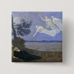 The Dream 15 Cm Square Badge