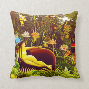 The Dream, by Henri Rousseau Cushion