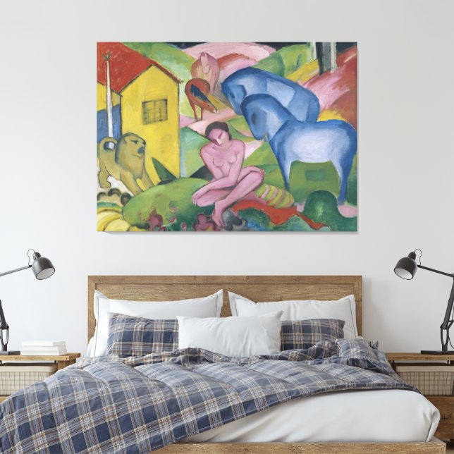The Dream Canvas Print (Insitu(Bedroom))