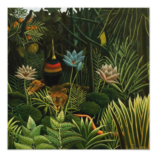 The Dream, Henri Rousseau Fine Art Poster (Front)