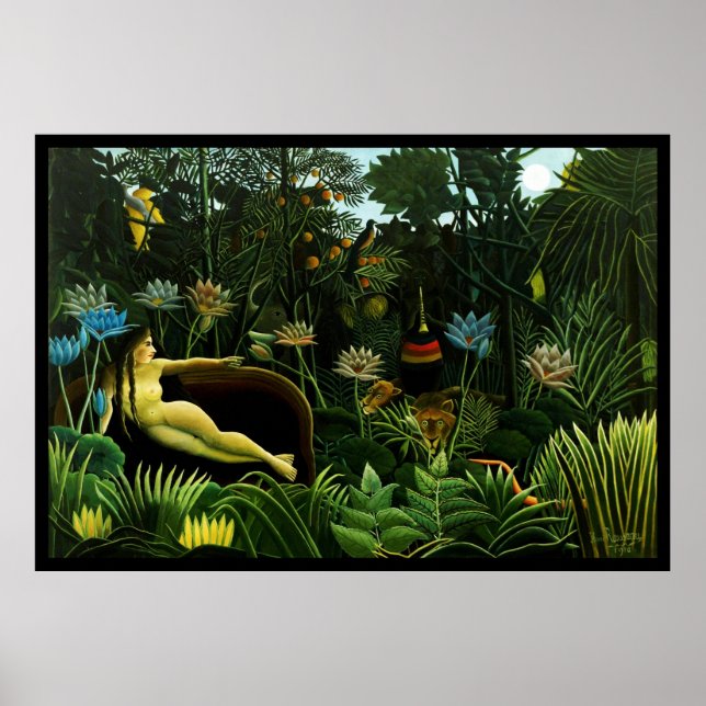 The Dream- Henri Rousseau Poster (Front)