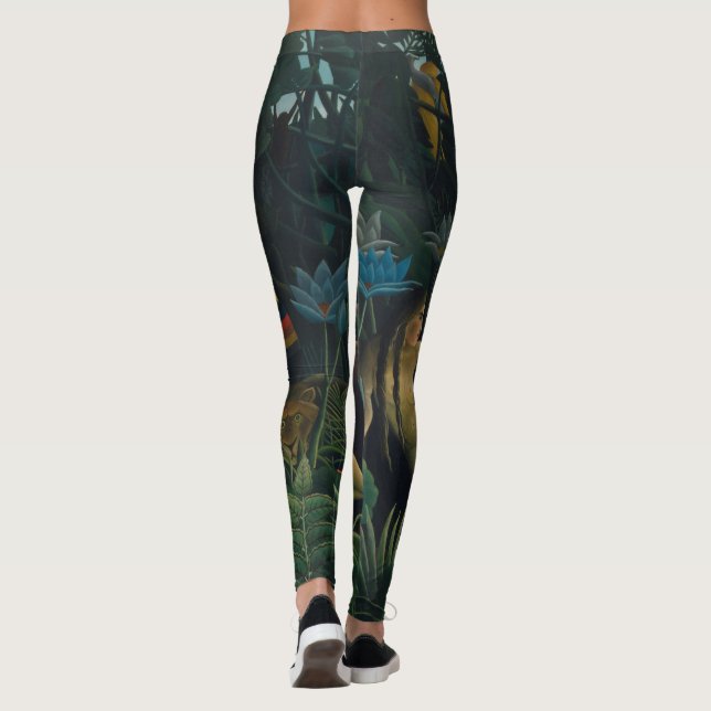 The Dream (Le Reve Exotique) by Henri Rousseau Leggings (Back)