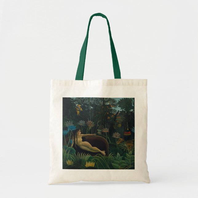 The Dream (Le Reve Exotique) by Henri Rousseau Tote Bag (Front)